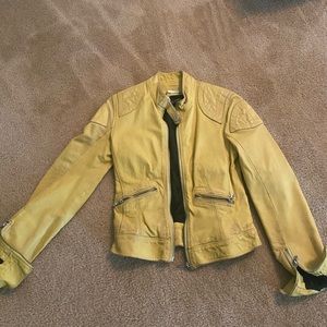 Dolce & Gabbana leather Moto jacket